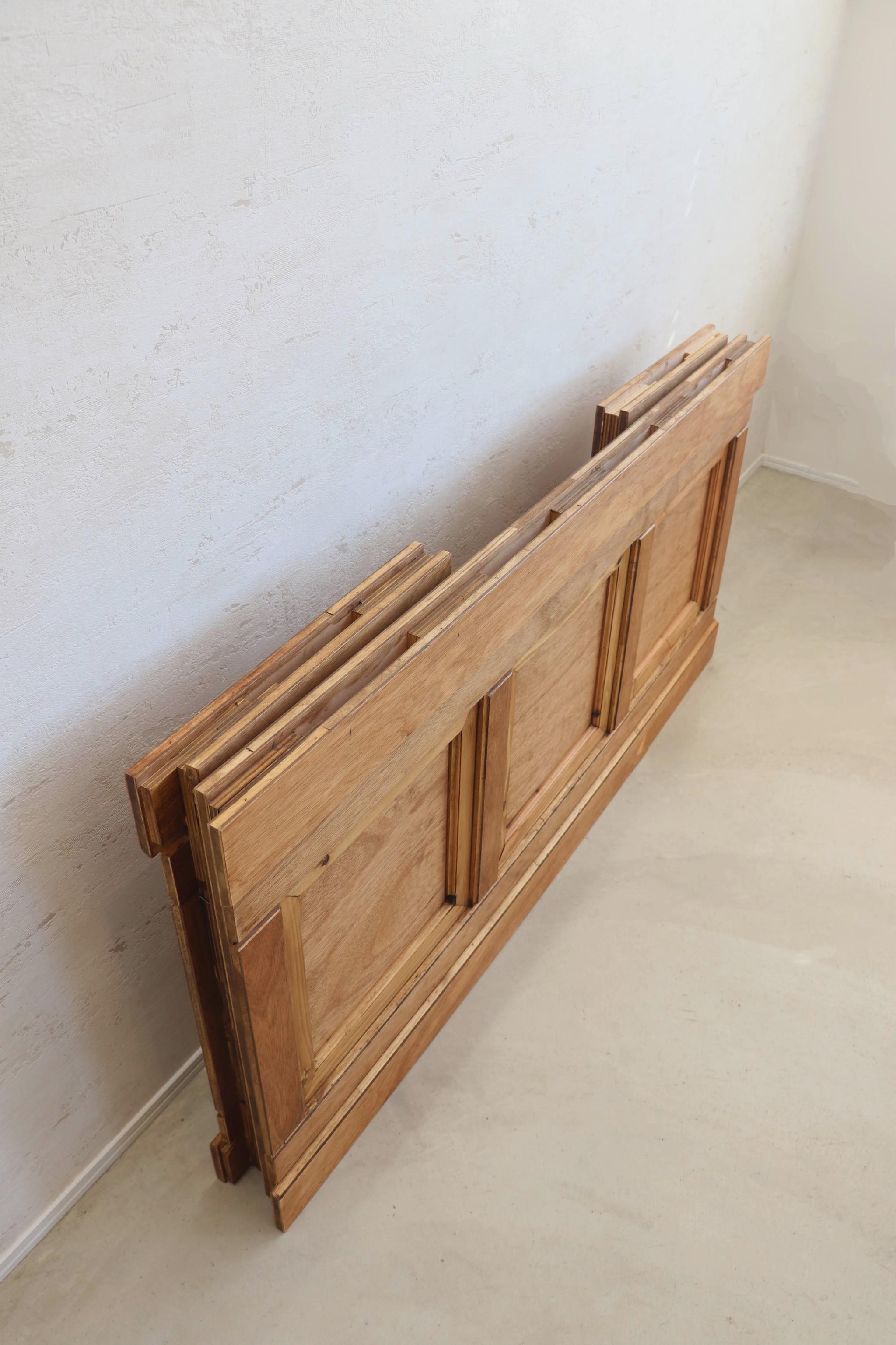 折畳みアンティークレジカウンター 折たたみテーブル 商品ディスプレイ 店舗什器 マルシェ | 11枚目